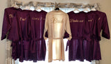 Solid Satin Robes